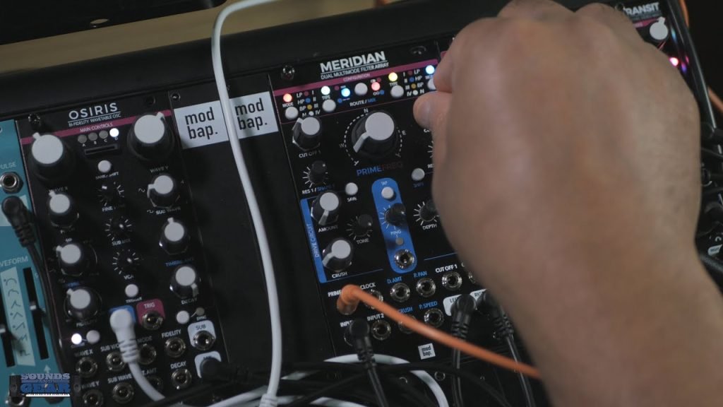 Modbap Modular Meridian Filter Patch Demo