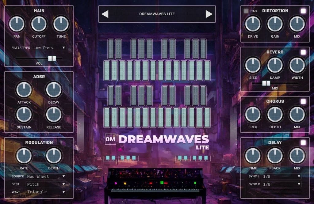 Quiet Music Releases FREE Dream Waves Lite Virtual Instrument