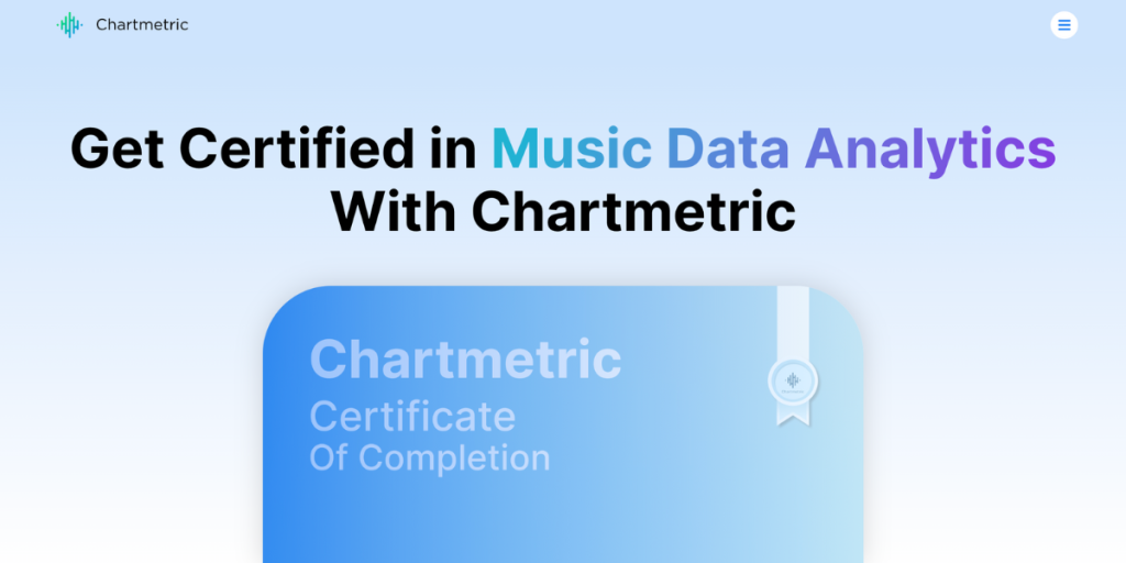 Chartmetric's Learning Hub Relaunches