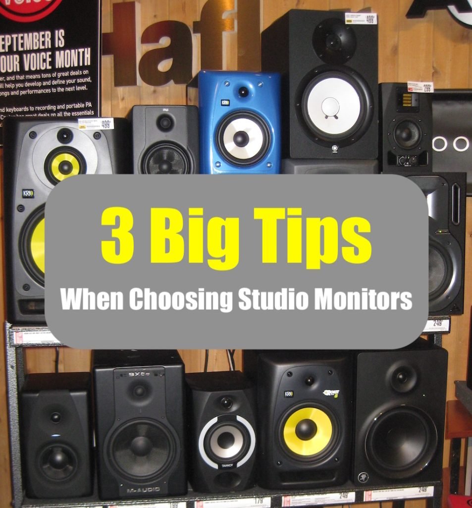 Choose The Best Studio Monitors For You With These 3 Tips