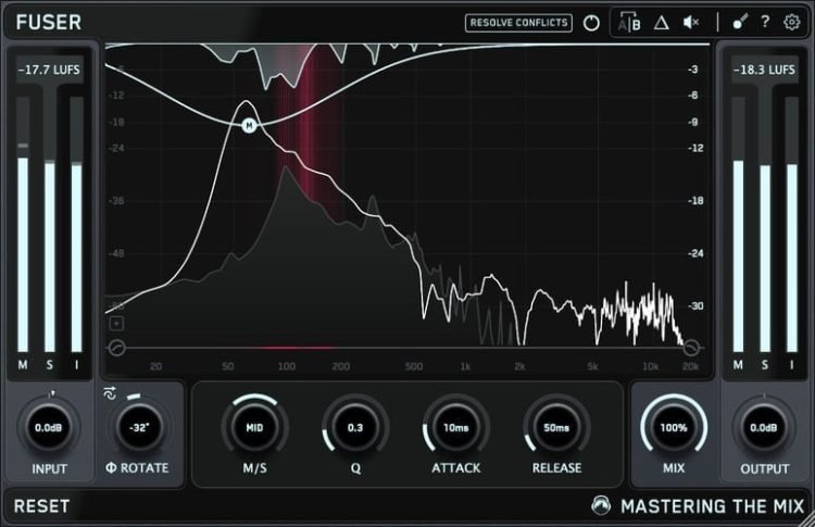FUSER smart unmasking plugin by Mastering The Mix on sale for £39 GBP FUSER smart unmasking plugin by Mastering The Mix on sale for £39 GBP