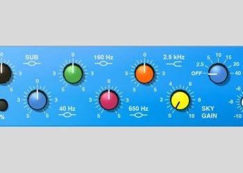 Sky Blue EQ4 is a new FREE tone-shaping EQ plugin for macOS and Windows