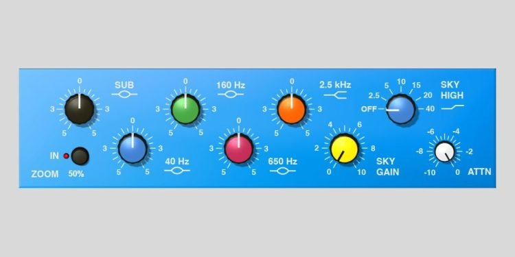 Sky Blue EQ4 is a new FREE tone-shaping EQ plugin for macOS and Windows
