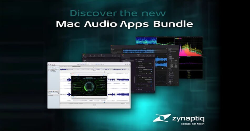 Mac Audio Apps Bundle 2 by Zynaptiq on sale for $99 USD