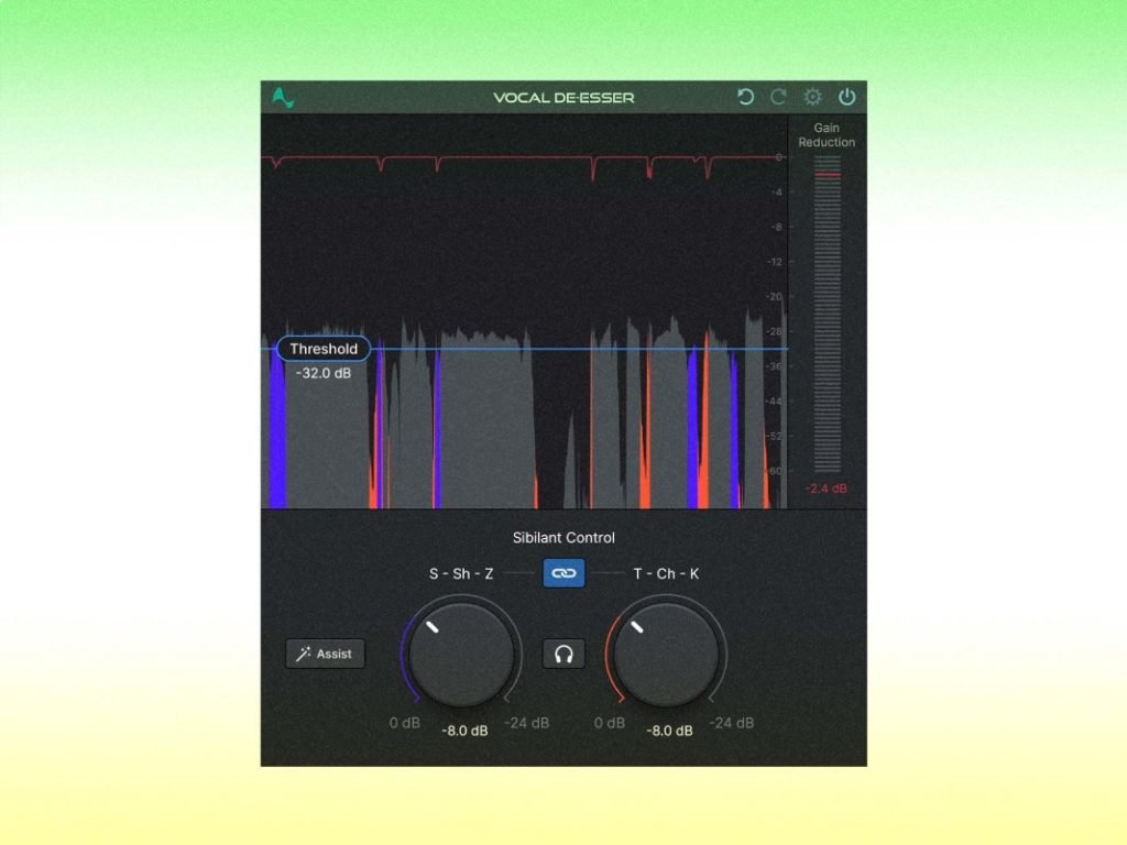 Antares’ Vocal De-Esser remove undesirable “ess” sounds with help from AI