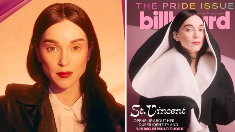 St. Vincent Stuns In Custom Bose Earbuds on Exclusive Pride Issue St. Vincent Stuns In Custom Bose Earbuds on Exclusive Pride Issue