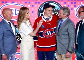Celine Dion at 2024 NHL Draft, Announces Montreal Canadiens Pick