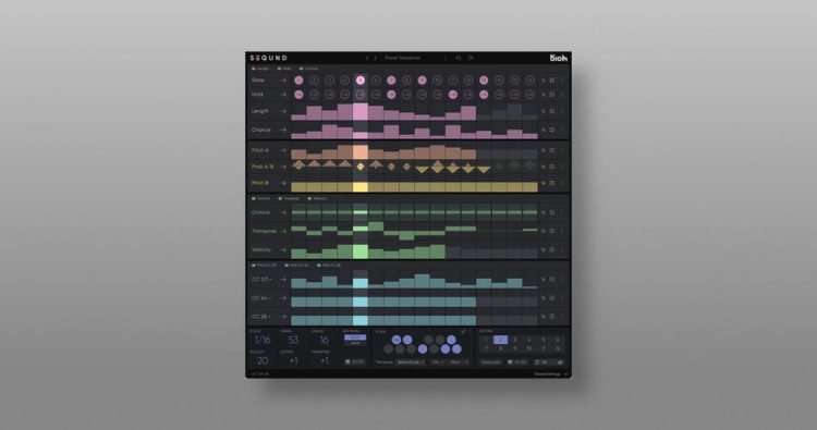 SEQUND polyrhythmic sequencer plugin on sale for $29 USD