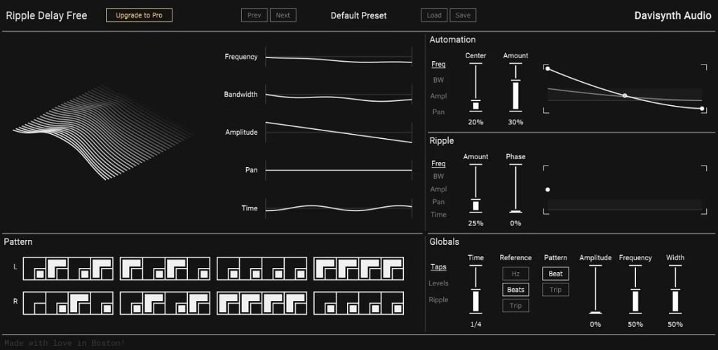 Davisynth offers Ripple Delay Free for macOS and Windows