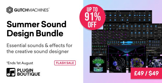 7 plugins + 4 sample packs for $49 USD!