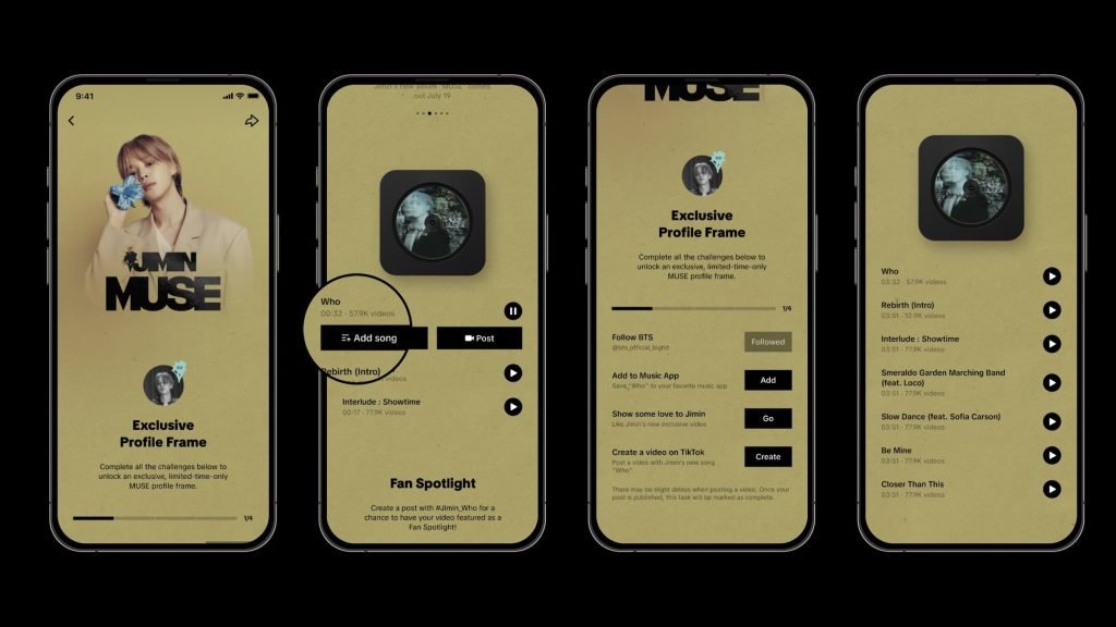 Jimin, one of K-pop’s biggest superstars, has a dedicated in-app hub on TikTok for his new album ‘MUSE’