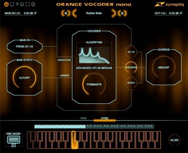 Orange Vocoder Nano by Zynaptiq on sale for $19 USD Orange Vocoder Nano by Zynaptiq on sale for $19 USD
