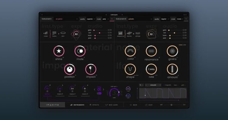 Imagine software synthesizer by Expressive E on sale at 44% OFF