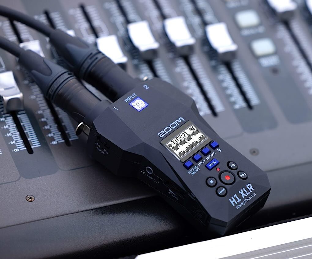 New Music Gear Monday: Zoom HR1 XLR Portable 2 Track Recorder