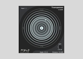 Transpanner 2 is a FREE 3D Audio Panning Plugin by Artists in DSP
