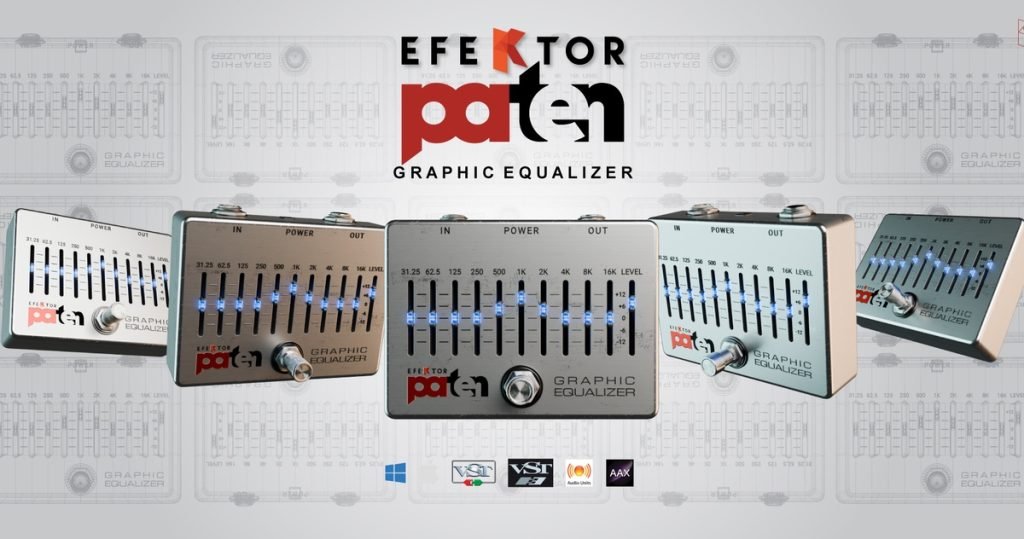 Kuassa releases Efektor PATEN graphic equalizer effect plugin