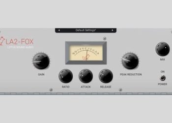 Lotus Sound Audio releases Free LA2-FOX compressor plugin