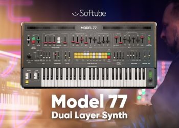 Softube launched Model 77 software synthesizer instrument