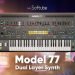 Softube launched Model 77 software synthesizer instrument