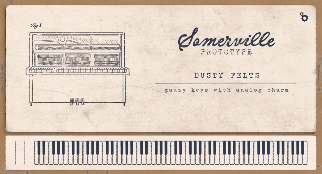 Somerville Sounds releases FREE Dusty Felts piano plugin