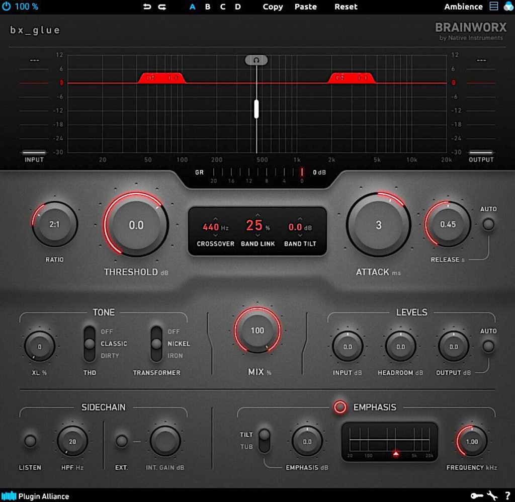 New Music Gear Monday: Brainworx bx_glue Buss Compressor Plugin