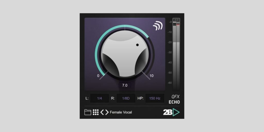 2B Played Music offers FREE QFX Echo Delay Plugin until October 31