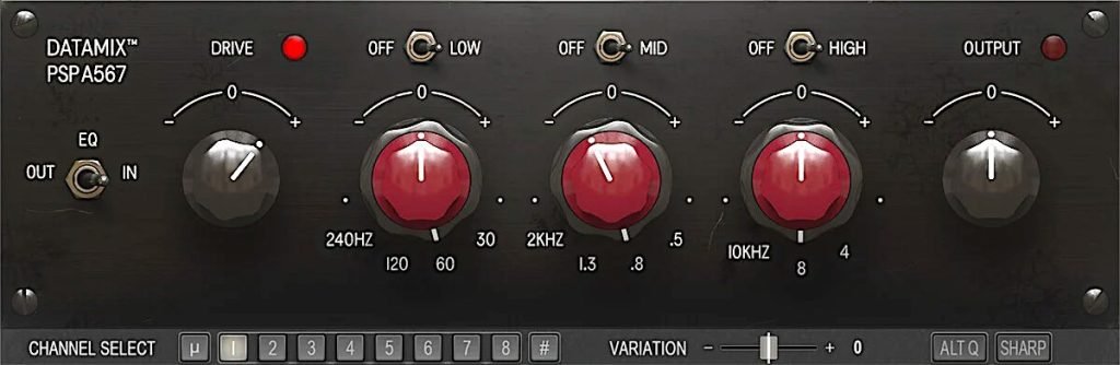New Music Gear Monday: PSP Datamix A567 EQ Plugin