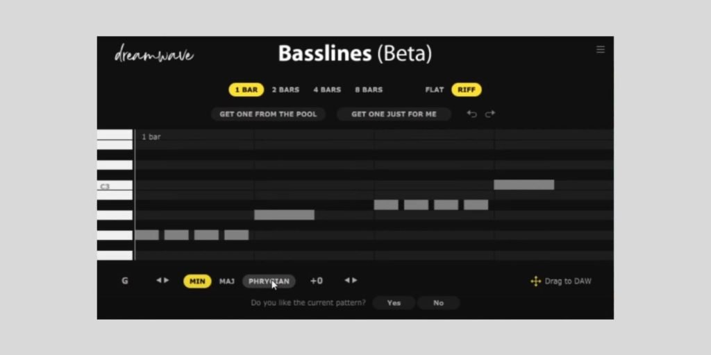 Dreamwave and Cableguys release Bassliner MIDI-generating plugin (Free Beta)