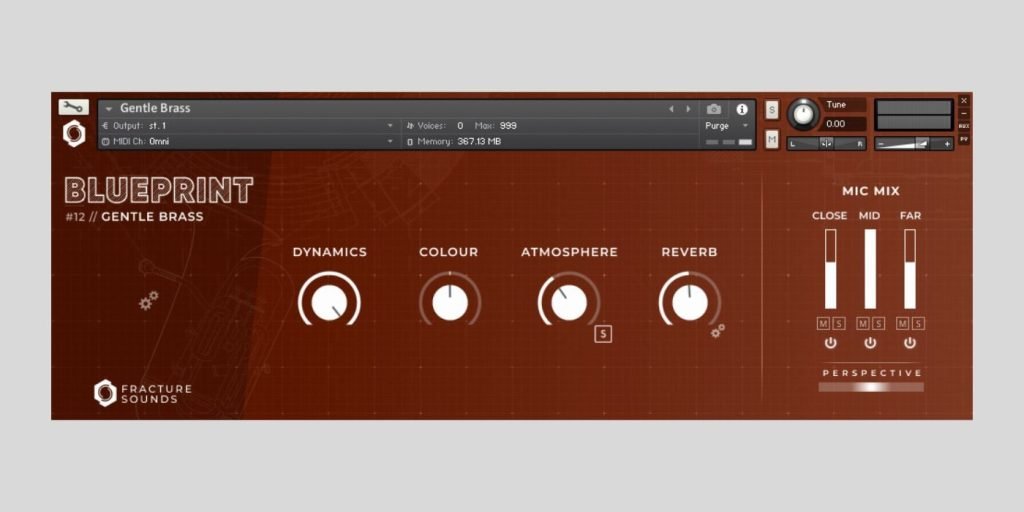 Fracture Sounds release FREE Blueprint: Gentle Brass for Kontakt Player.