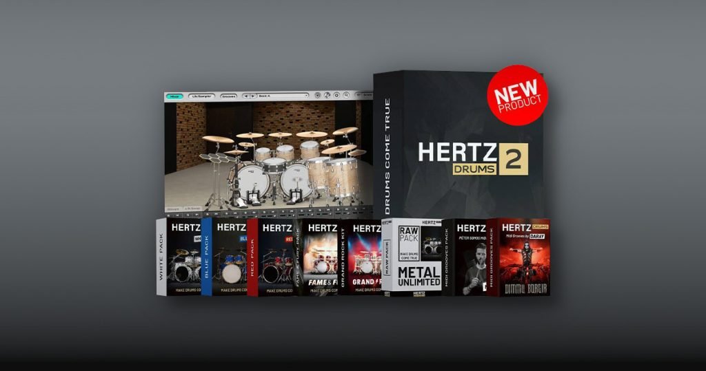 Save 30% on Hertz Instruments virtual drum instruments & expansions