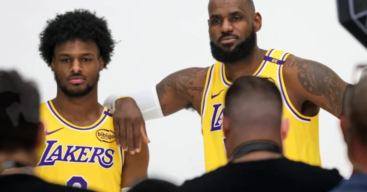 LeBron James And Bronny James Make History By Sharing The Court For The First Time: Watch LeBron James And Bronny James Make History By Sharing The Court For The First Time: Watch
