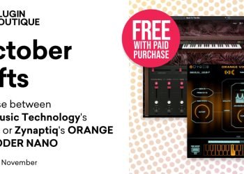 Get AIR Solina or Orange Vocoder Nano for FREE with any purchase