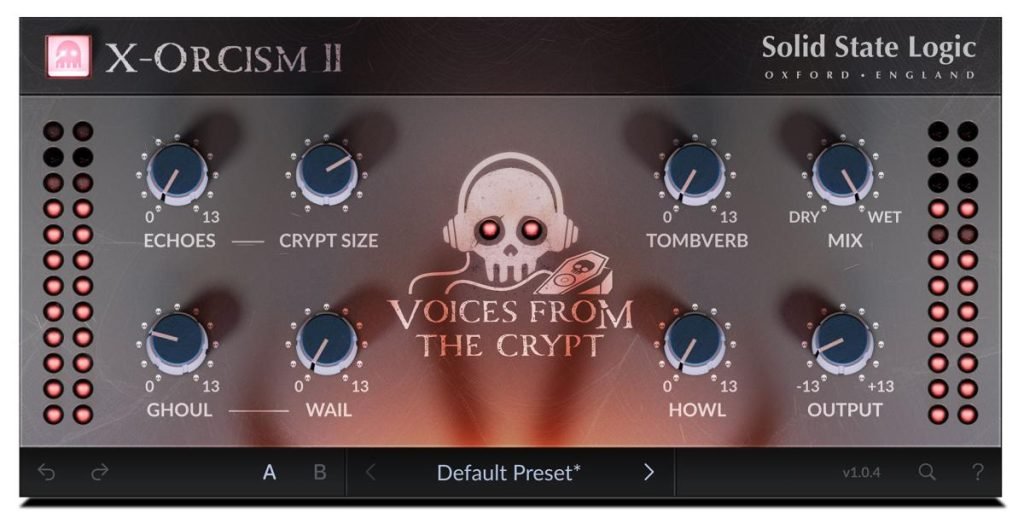 Solid State Logic releases FREE X-Orcism II Voice Changer Plugin