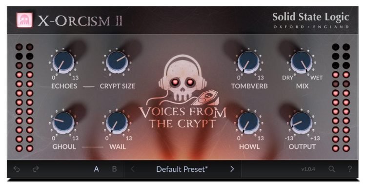 Solid State Logic releases FREE X-Orcism II Voice Changer Plugin Solid State Logic releases FREE X-Orcism II Voice Changer Plugin