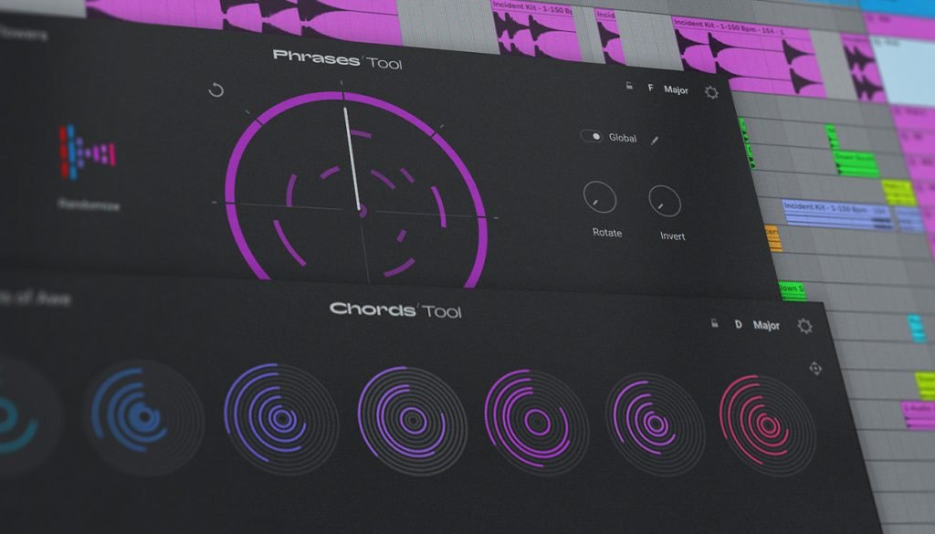 Instant sonic inspiration with Phrases & Chords Tools