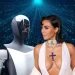 Kim Kardashian Gets Freaky With Tesla Robot In Pics Kim Kardashian Gets Freaky With Tesla Robot In Pics
