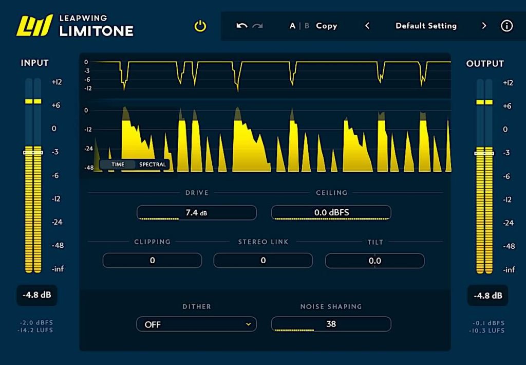 New Music Gear Monday: Leapwing LimitOne Limiter Plugin