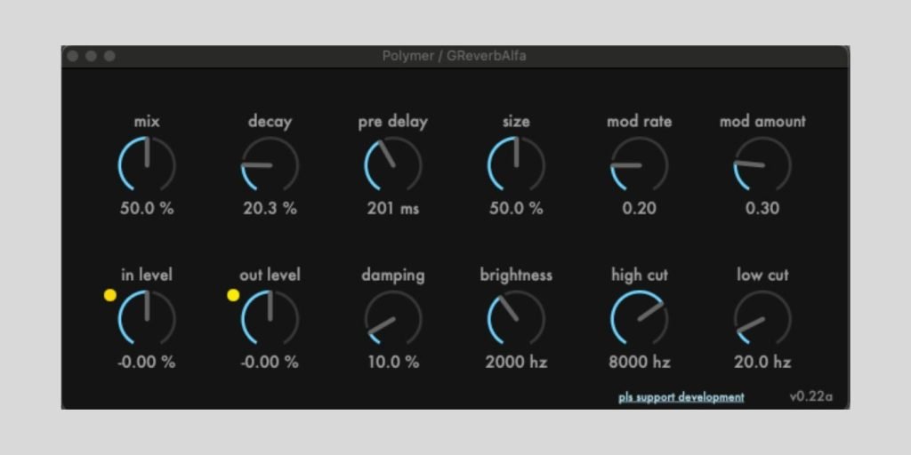 Michael Sagov Drops FREE GReverb Plugin for Massive Reverbs