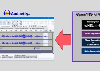 Intel introduces FREE OpenVINO AI-powered plugins for Audacity Intel introduces FREE OpenVINO AI-powered plugins for Audacity