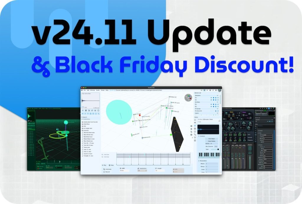 Audiocube 3D audio software update and huge Black Friday sale