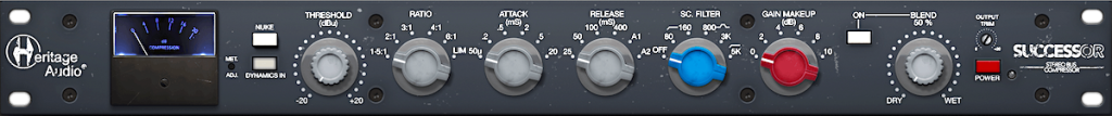 New Music Gear Monday: Heritage Audio Successor Diode-Bridge Compressor Plugin