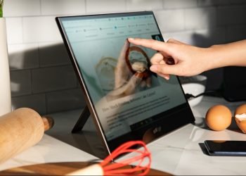 Work Better from Anywhere with This Portable Touchscreen Monitor