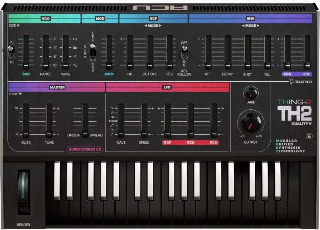THING TH2 is a new FREE Synth plugin from Acustica