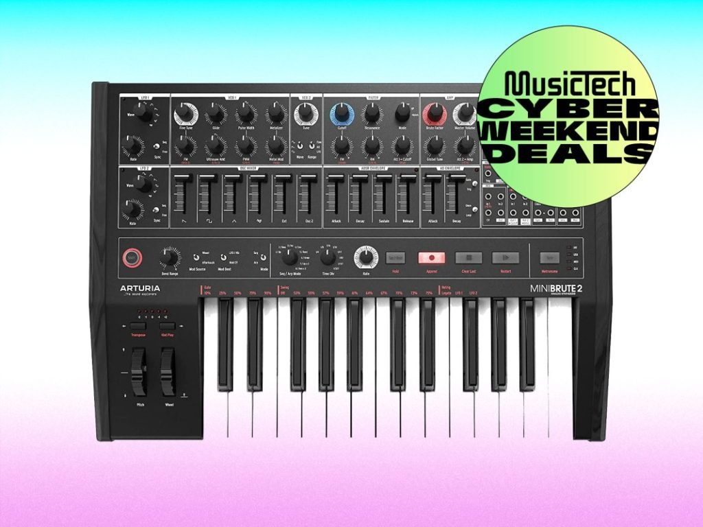 You can still save over $100 on the Arturia MiniBrute 2 in this lingering Black Friday deal...