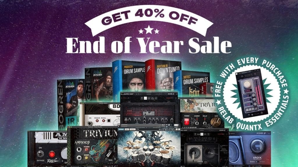 Save 40% on plugins & sound packs