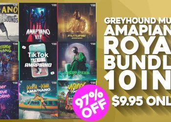 Save 97% on Amapiano Royal Samples Bundle by Greyhound Music