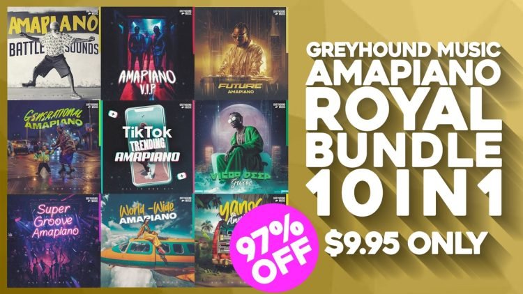 Save 97% on Amapiano Royal Samples Bundle by Greyhound Music Save 97% on Amapiano Royal Samples Bundle by Greyhound Music
