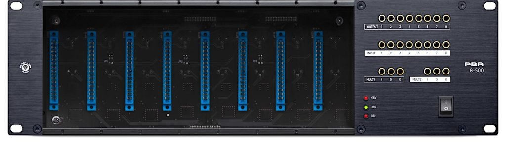 New Music Gear Monday: Black Lion Audio PBR 8-500 Eight Slot 500 Series Rack With Patchbay