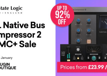 SSL Bus Compressor 2 and LMC+ Bundle on sale for $39.99 USD