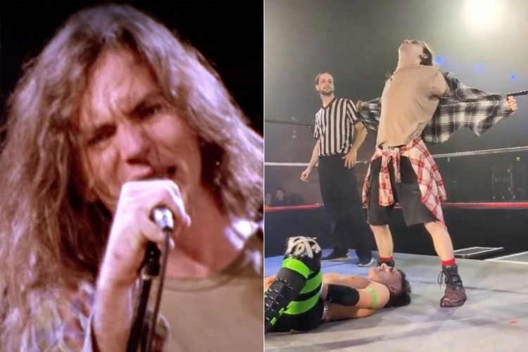 Grunge-Themed Wrestler Changes Classic Lyrics for Entrance Theme Grunge-Themed Wrestler Changes Classic Lyrics for Entrance Theme